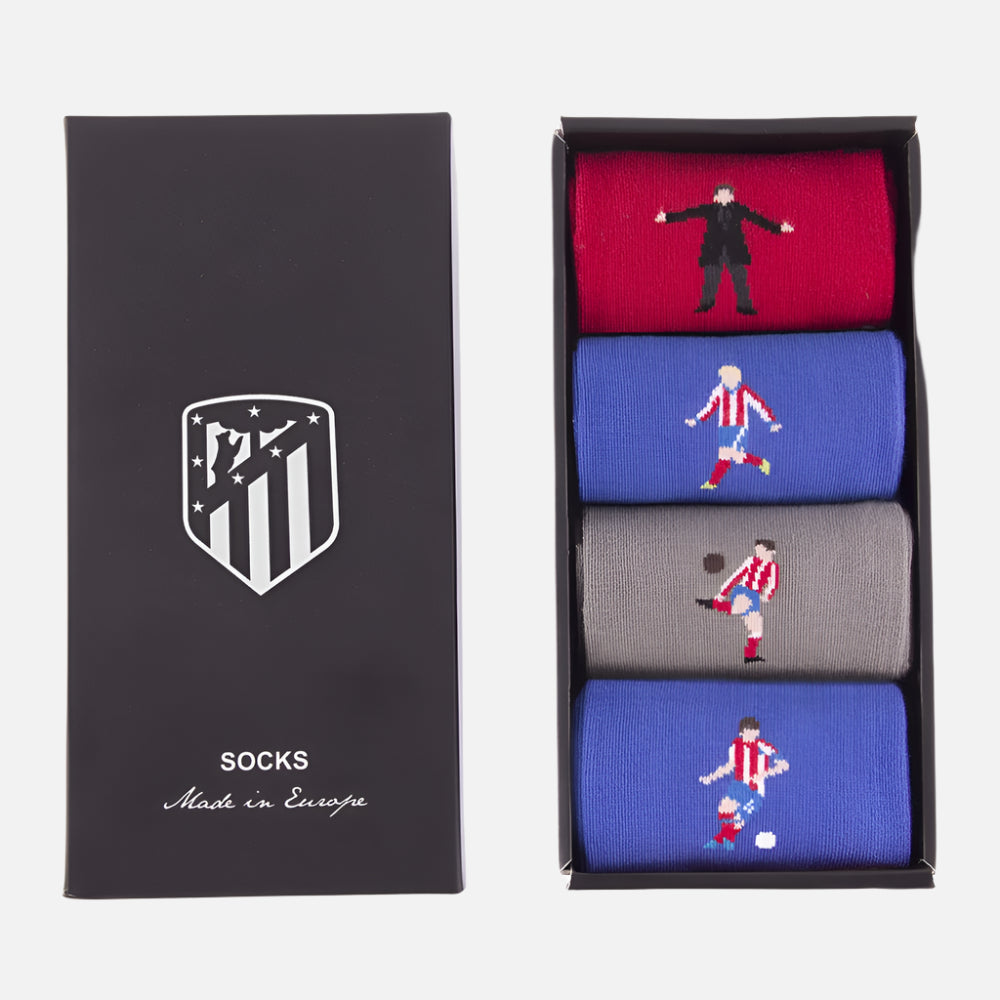 copa-classic-atletico-madrid-helden-casual-socken-set-schwarz image 1