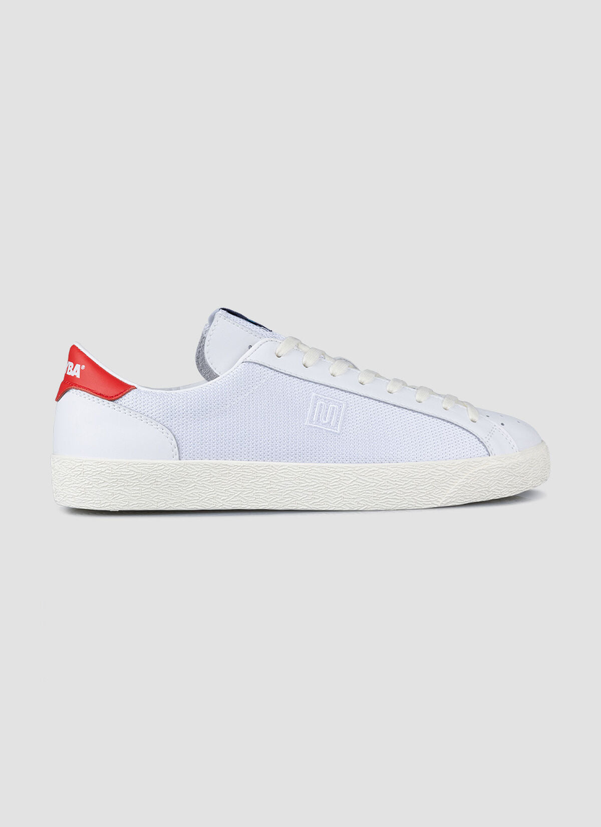 meyba-fuori-leather-mesh-sneaker-wei-rot-leder image 1