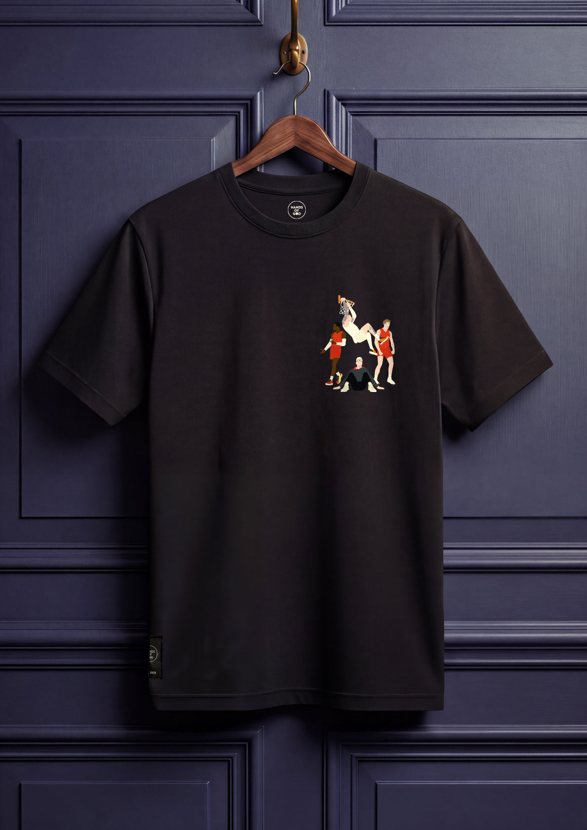 hands-of-god-apparel-world-champs-of-what-shirt-l-basketball image 1