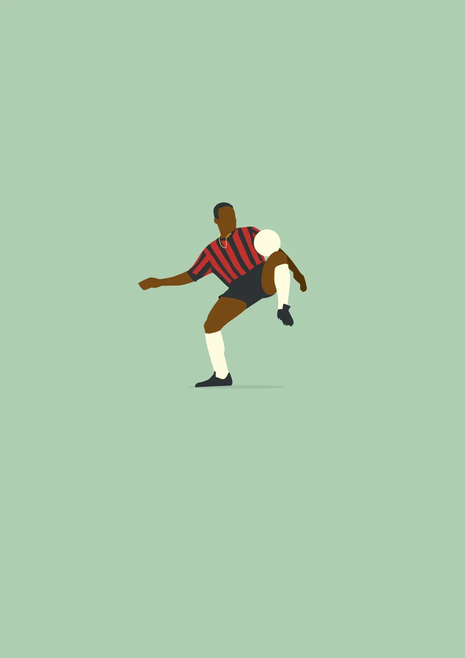 hands-of-god-tony-print-50x70-yeboah-eintracht image 1