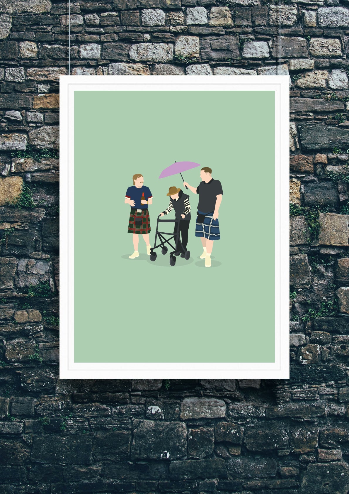 hands-of-god-the-friendly-army-kunstdruck-a3-em image 2