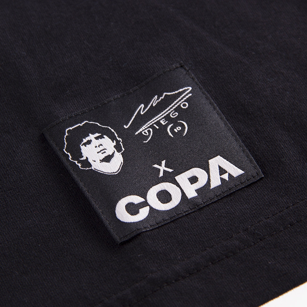 copa-classic-maradona-x-copa-1986-t-shirt-schwarz image 6