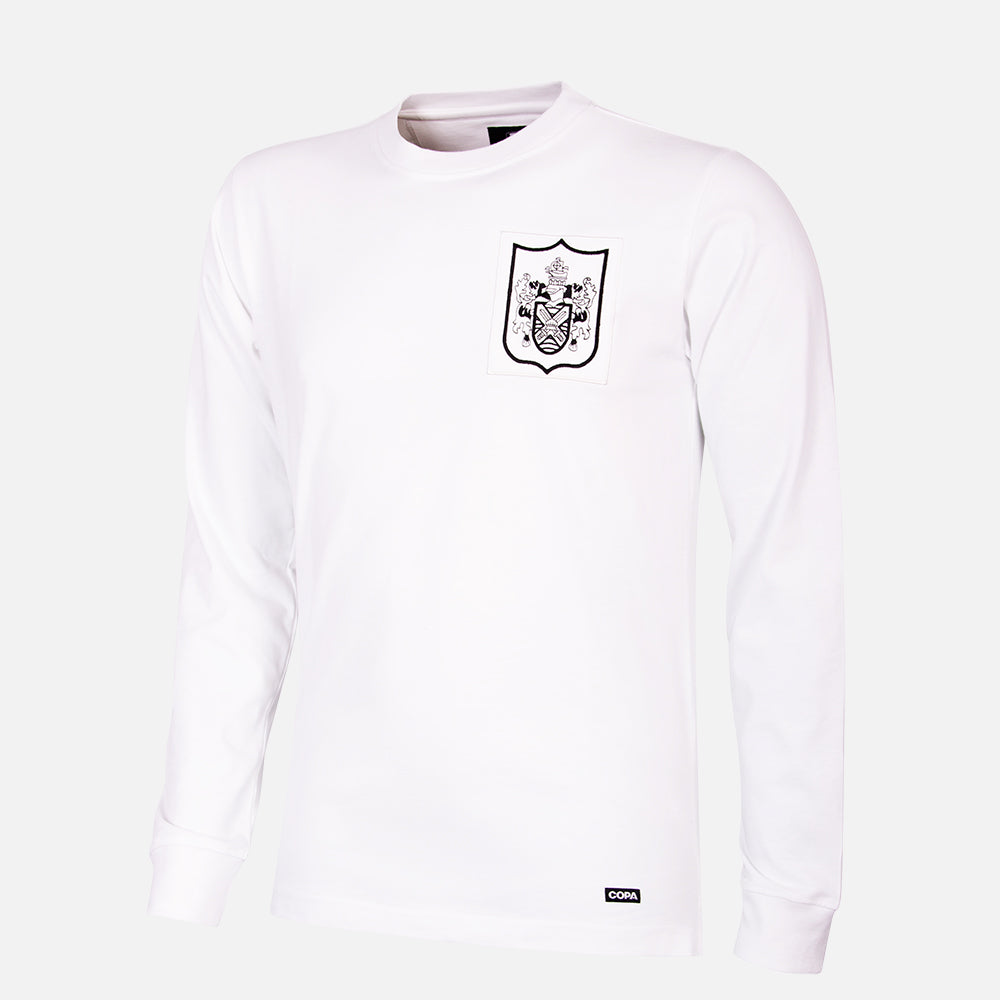 copa-classic-fulham-fc-1966-retro-trikot-wei-baumwolle image 1