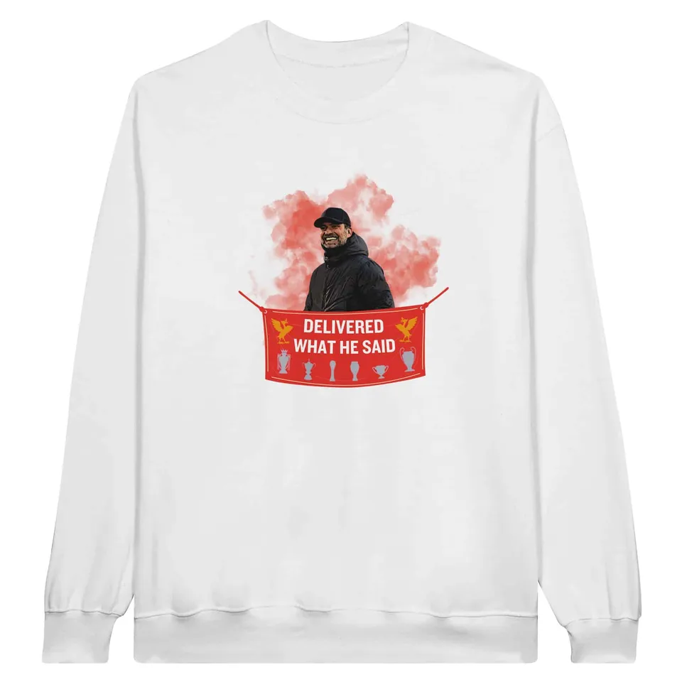 anfield-apparel-delivered-what-he-said-klopp-sweatshirt-unisex image 1