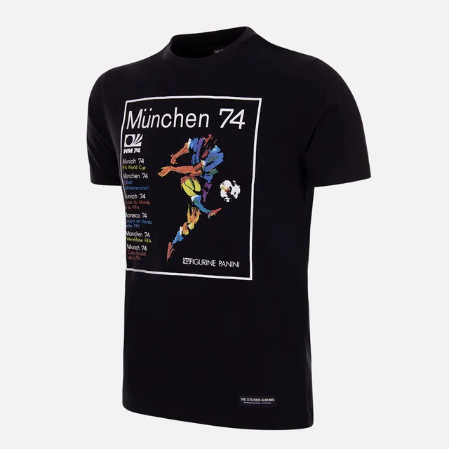 copa-classic-panini-deutschland-1974-weltmeister-t-shirt-schwarz image 1