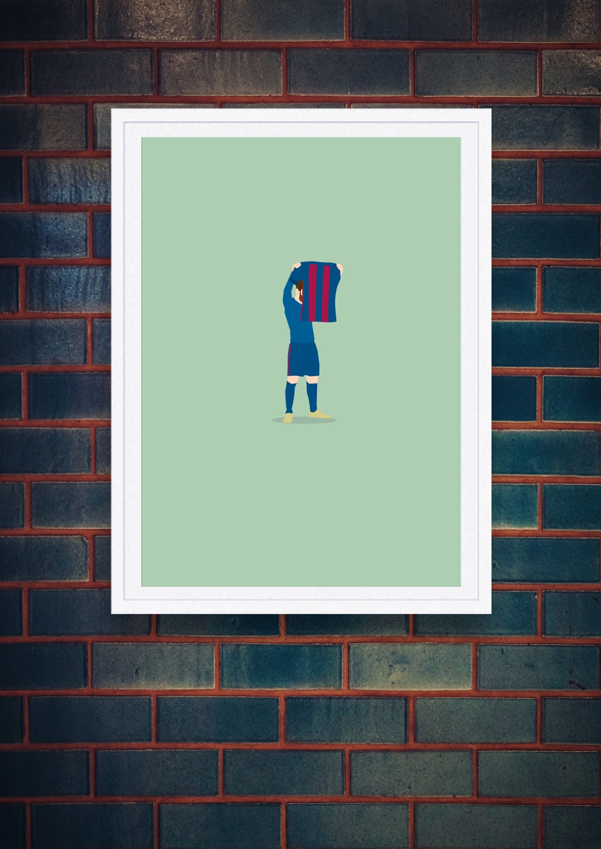 hands-of-god-prints-goat-poster-messi-barca-a3 image 2