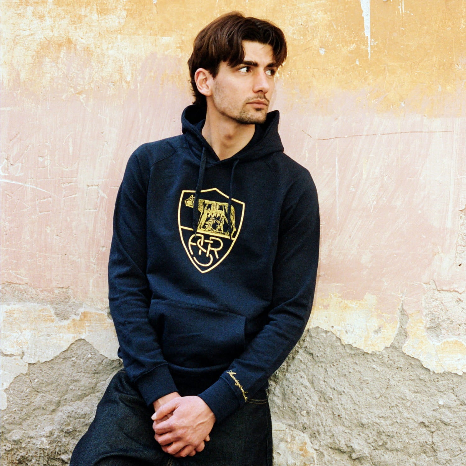 copa-classic-as-rom-heritage-kapuzenpullover-blau-herren image 2