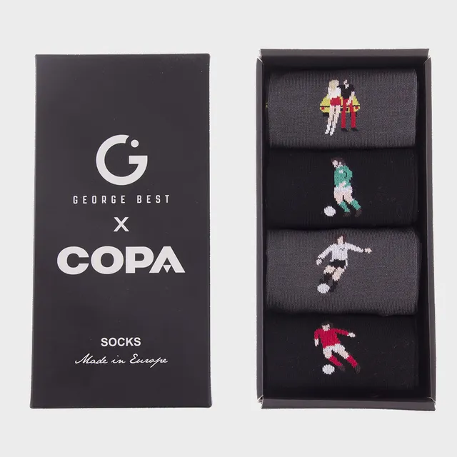 copa-classic-george-best-socken-box-set-schwarz-40-46 image 1