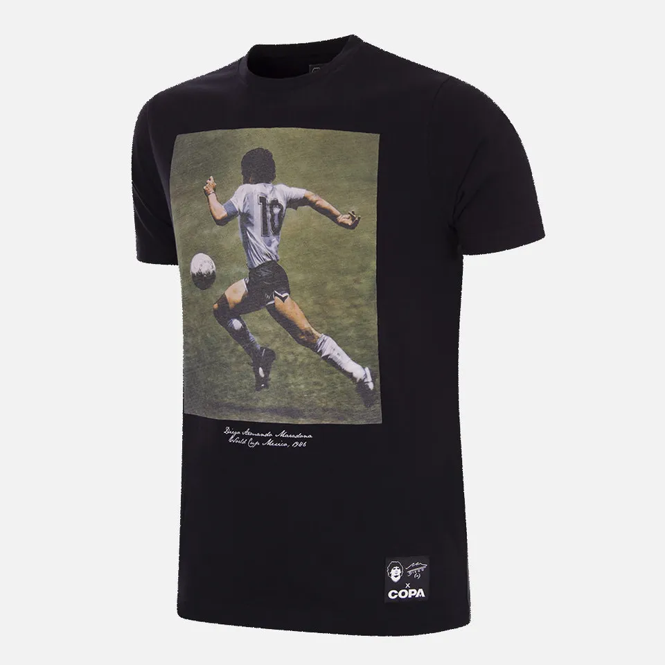 copa-classic-maradona-x-copa-1986-t-shirt-schwarz image 1