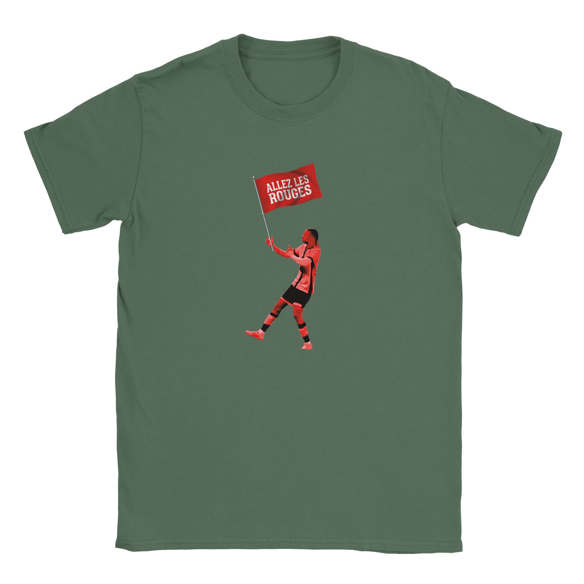 anfield-apparel-allez-les-rouges-bradley-barcola-t-shirt-baumwolle image 7