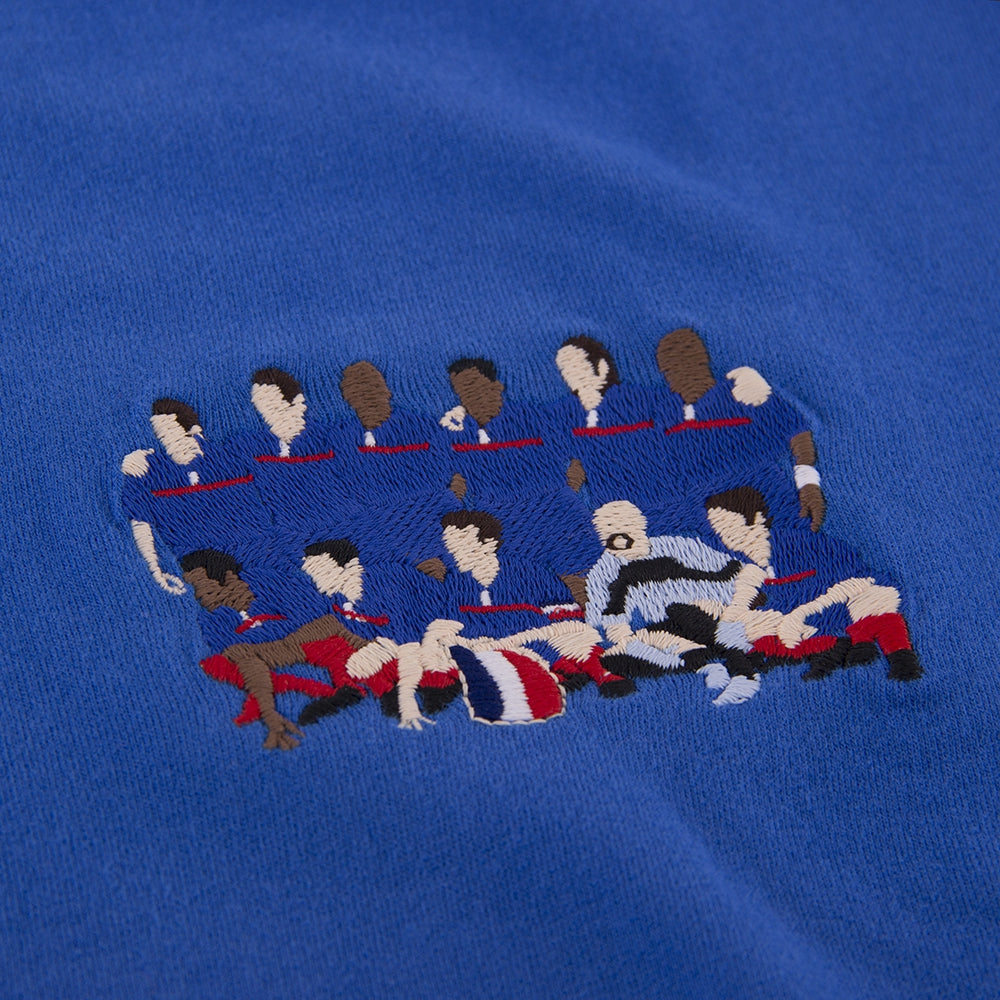 copa-classic-frankreich-2000-t-shirt-blau-stickerei image 3