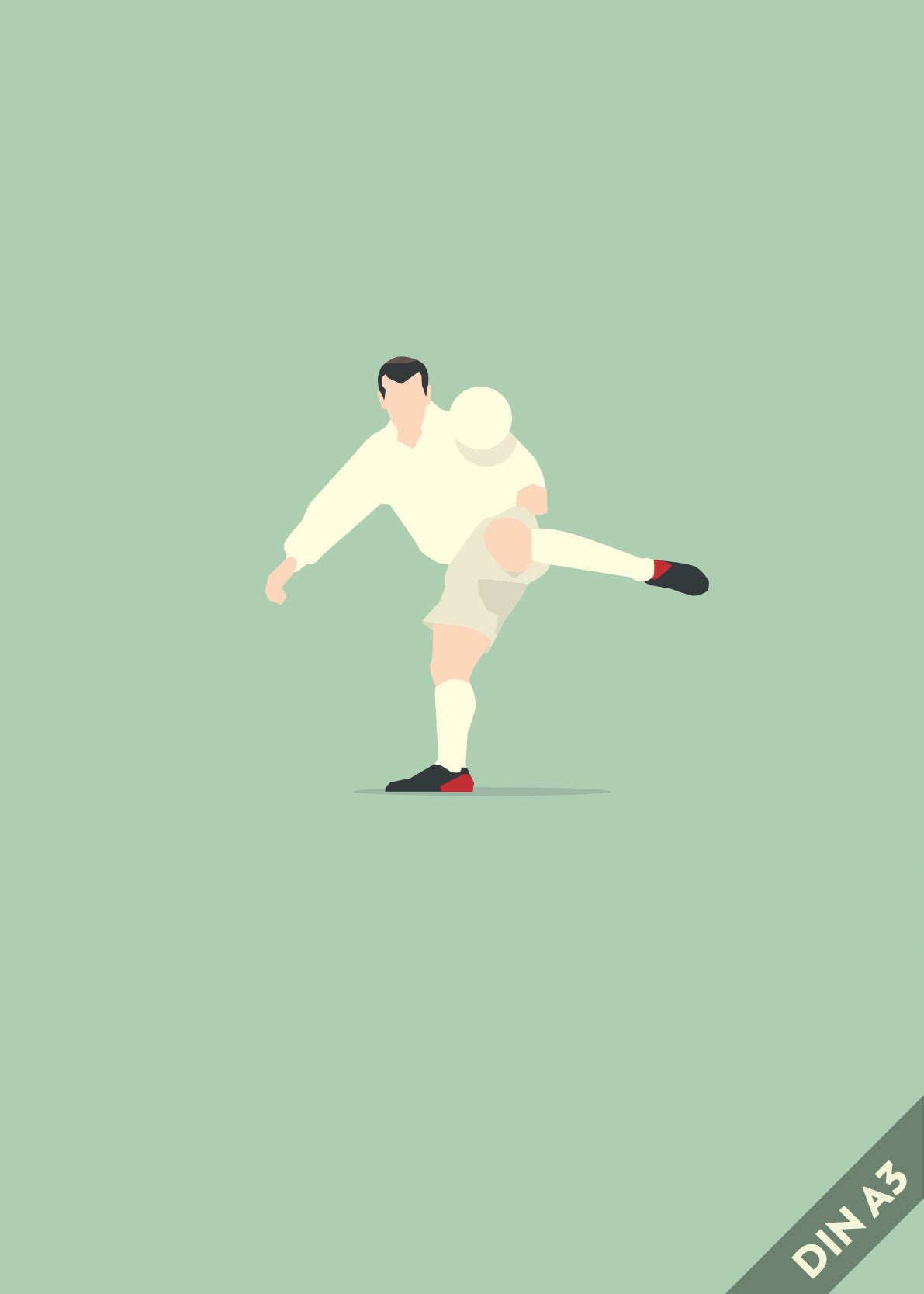 hands-of-god-zz-on-top-print-zidane-volley-poster-a3 image 1