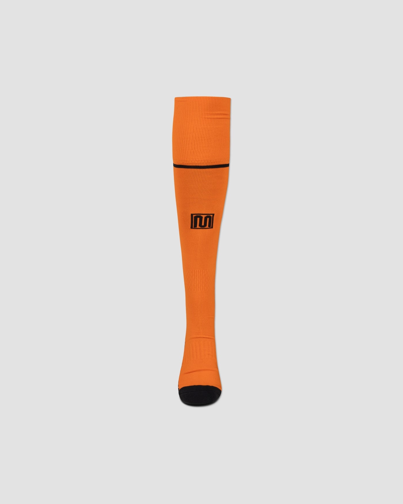 meyba-player-sock-fu-ballsocken-orange-schwarz image 2