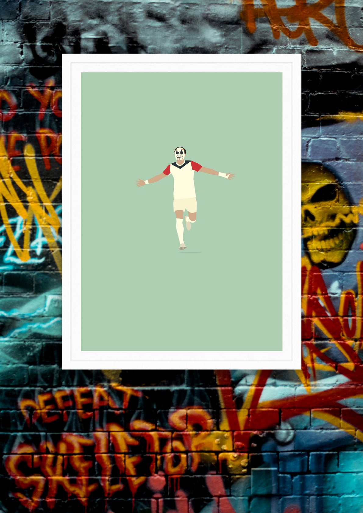 hands-of-god-prints-horrorshow-print-a3-eintracht-frankfurt image 2