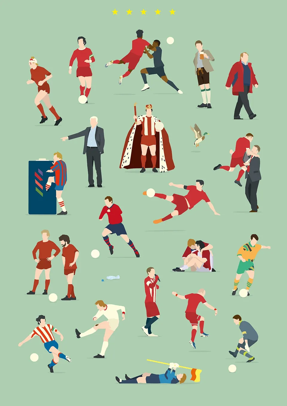 hands-of-god-bayern-legends-print-fc-bayern-poster-50x70 image 1