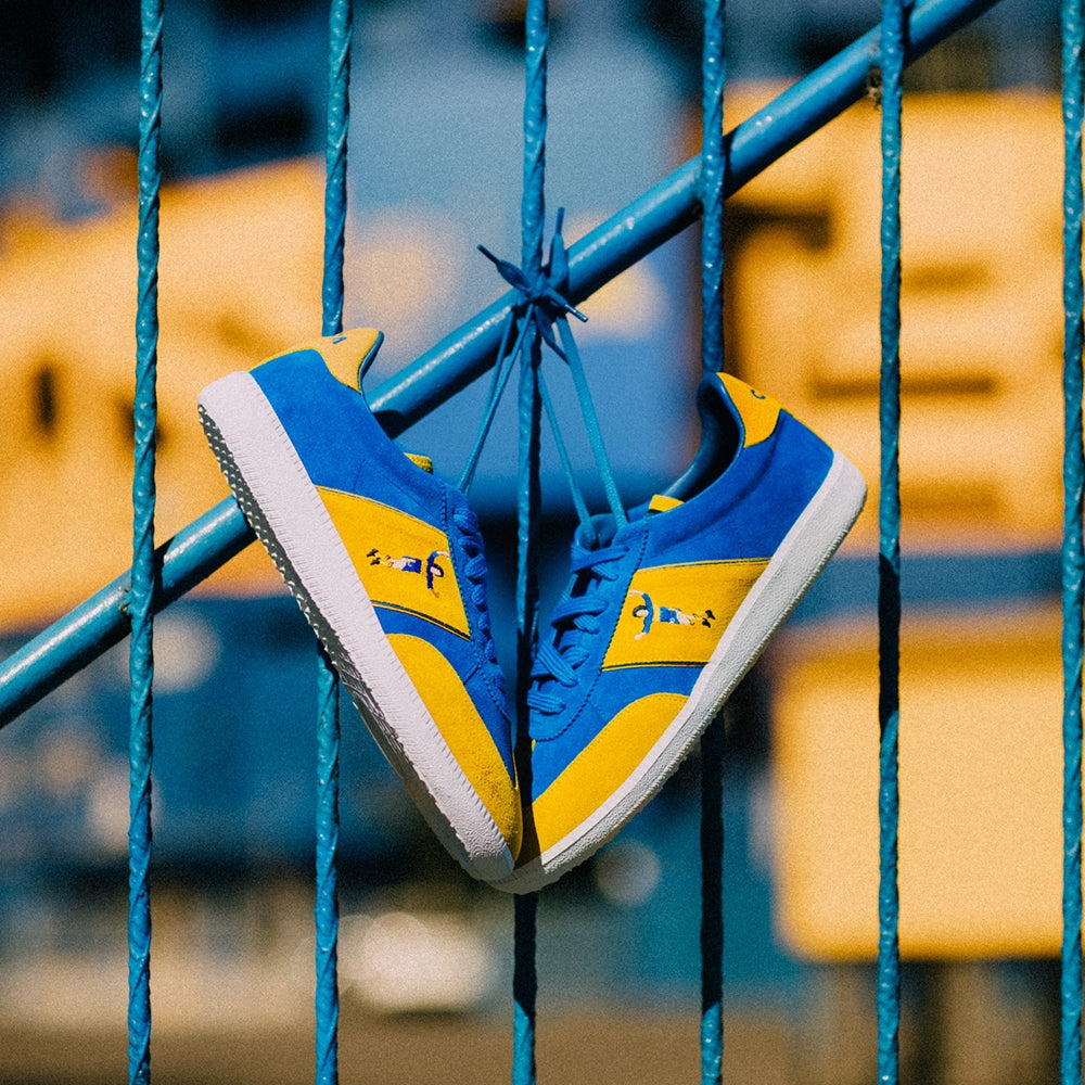 copa-maradona-boca-1151-sneaker-blau-gelb-leder image 2
