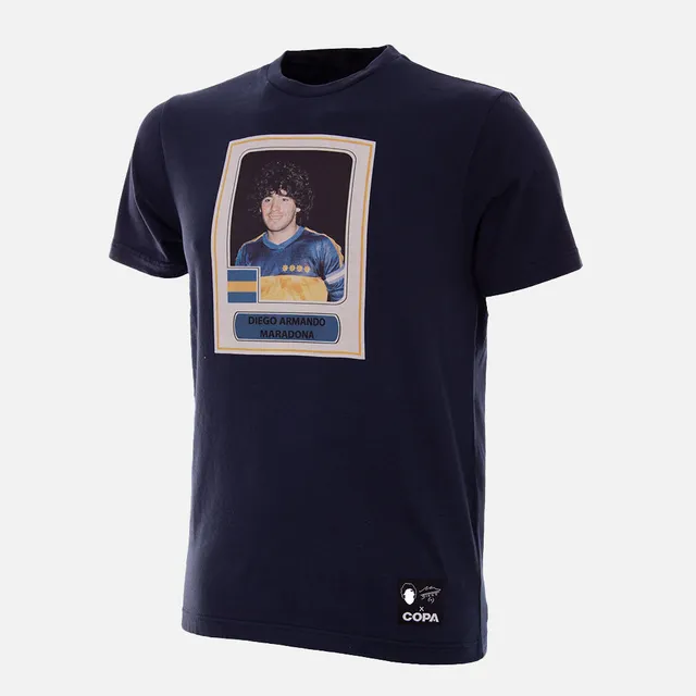 copa-classic-maradona-boca-t-shirt-marineblau-herren image 1
