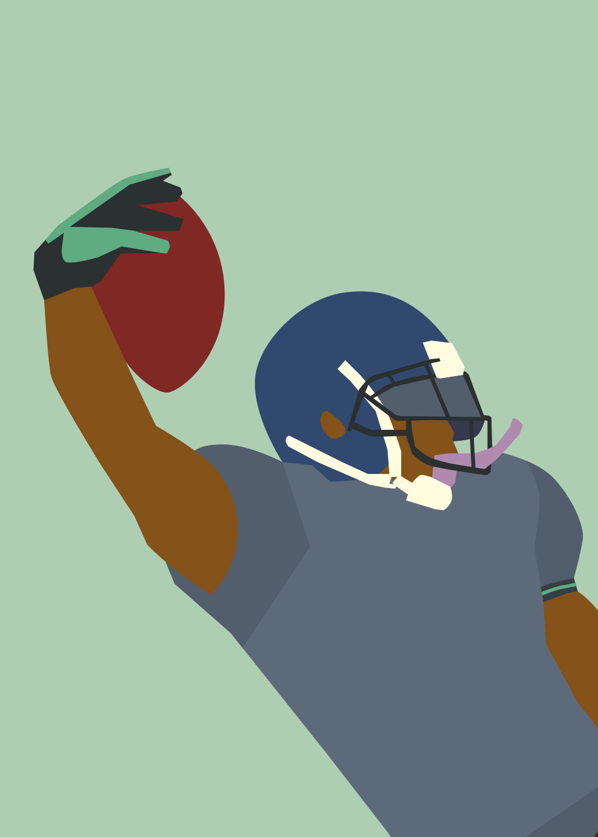 hands-of-god-beast-quake-poster-nfl-seahawks-a3 image 4