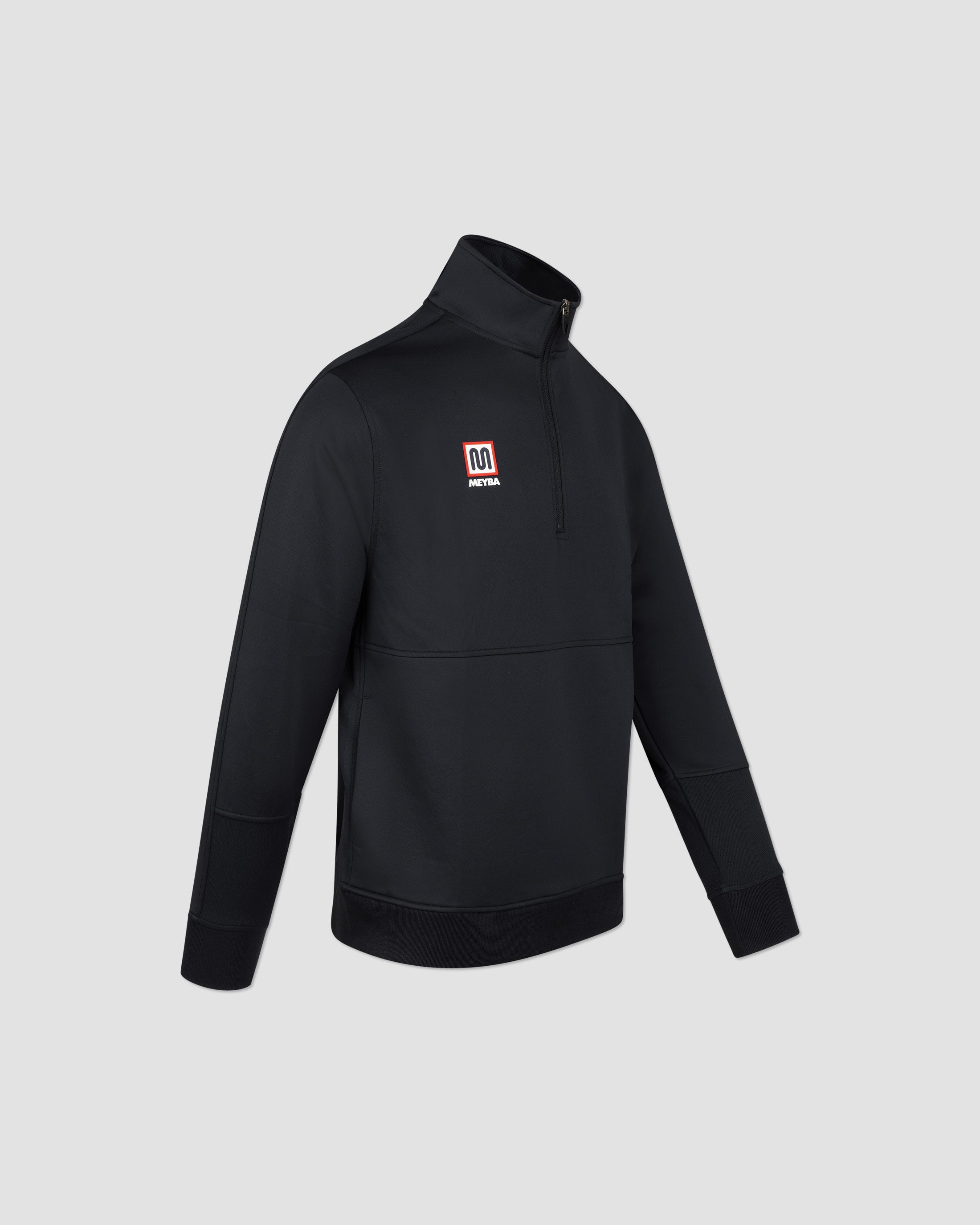 meyba-apg-half-zip-sweat-pullover-schwarz-mta03003 image 3