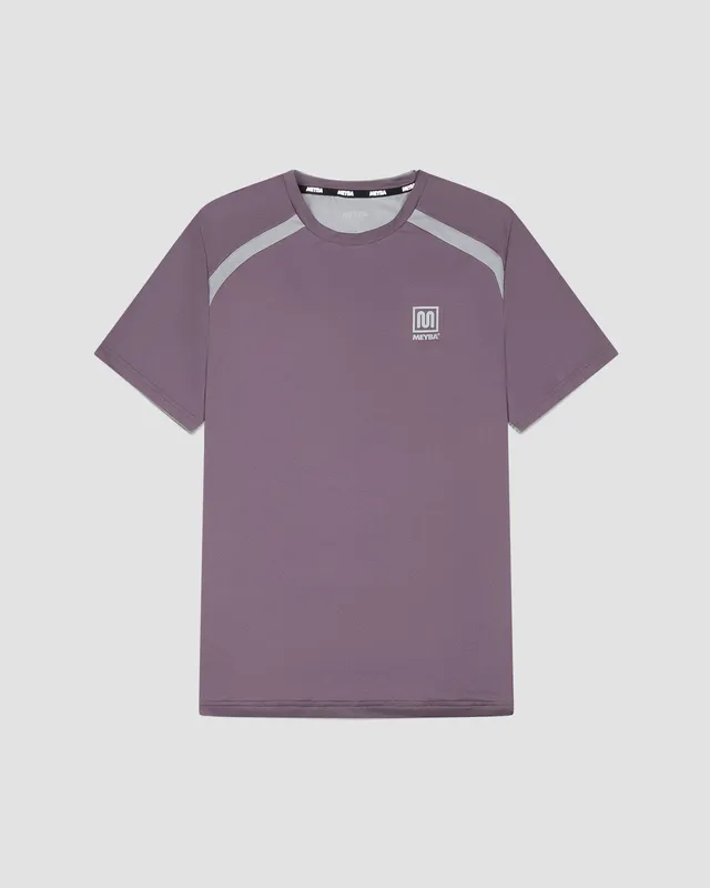 meyba-calcite-tee-ma261010-t-shirt-plum-regular-fit image 1