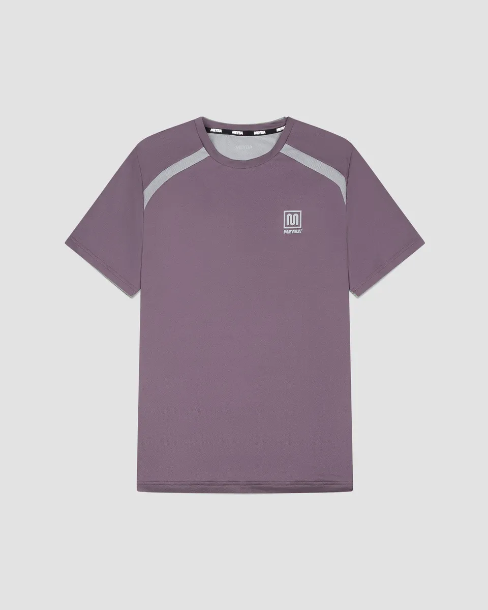 meyba-calcite-tee-ma261010-t-shirt-plum-regular-fit image 1