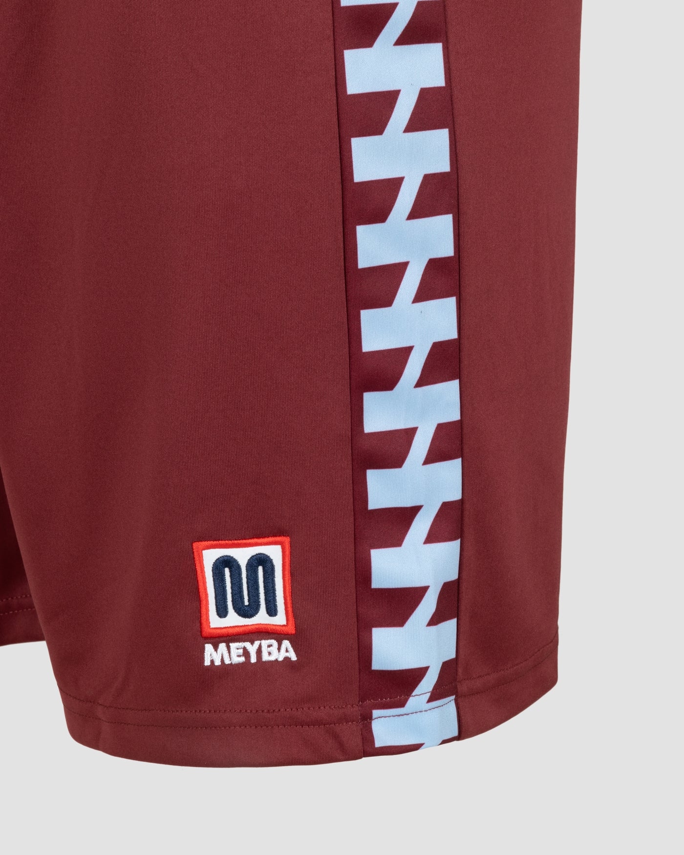 meyba-alpha-matchday-short-fu-ballshorts-claret-bluebell image 3