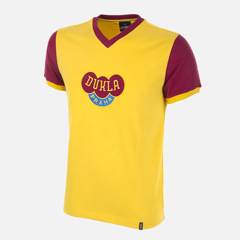 copa-classic-dukla-prag-60s-ausw-rtstrikot-gelb-baumwolle image 1
