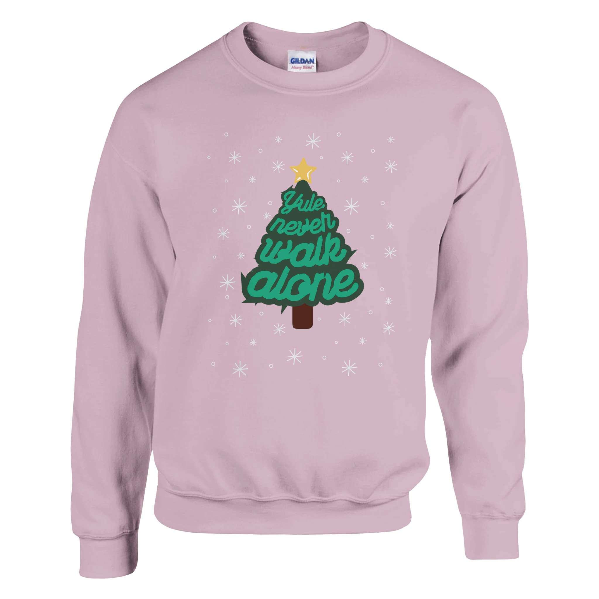 anfield-apparel-yule-never-walk-alone-weihnachtspullover-unisex-tannenbaum image 5