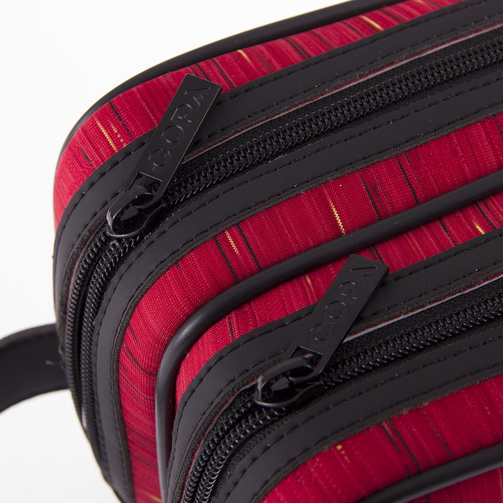 copa-classic-recycled-toiletry-bag-kulturbeutel-rot-einheitsgr-e image 3
