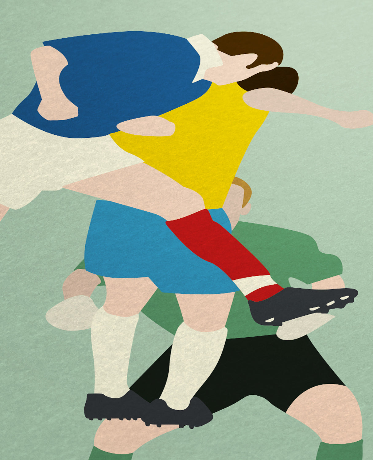 hands-of-god-prints-zizou-kunstdruck-a3-zidane-wm-1998 image 3