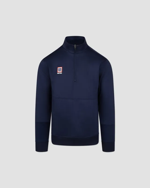 meyba-youth-apg-half-zip-sweat-sweater-navy-mit-taschen image 1