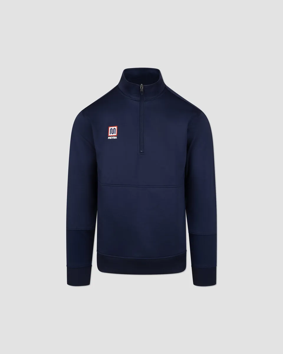 meyba-youth-apg-half-zip-sweat-sweater-navy-mit-taschen image 1