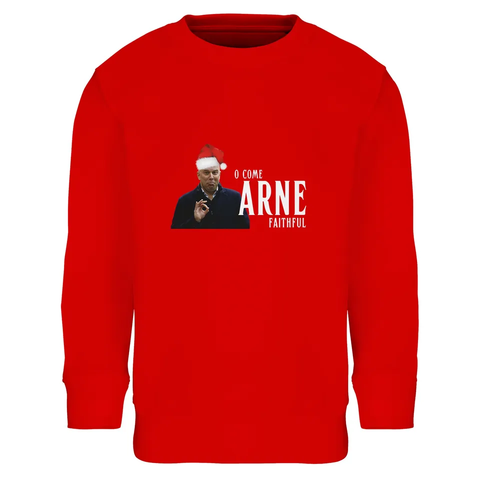anfield-apparel-o-come-arne-faithful-arne-slot-weihnachtspullover-kinder image 1