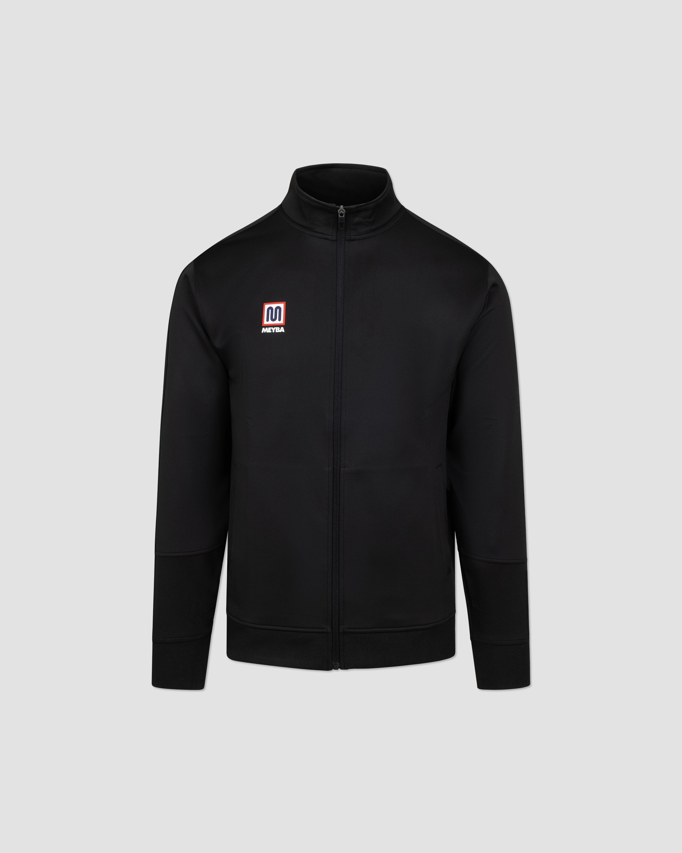 meyba-apg-poly-zip-sweat-schwarz-mta03002-training image 1