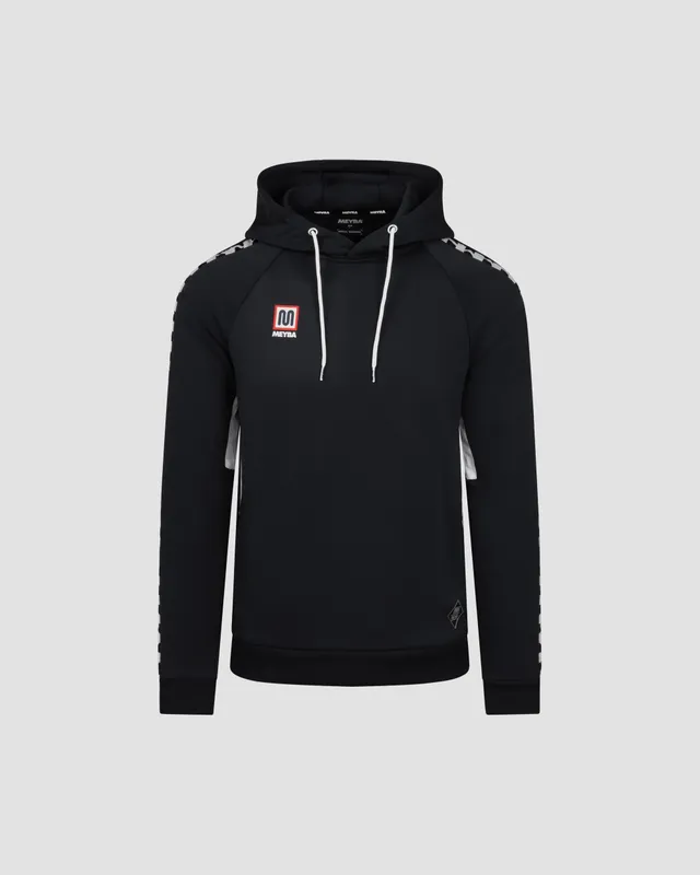 meyba-youth-motion-poly-hoodie-schwarz-fleece-kapuze image 1