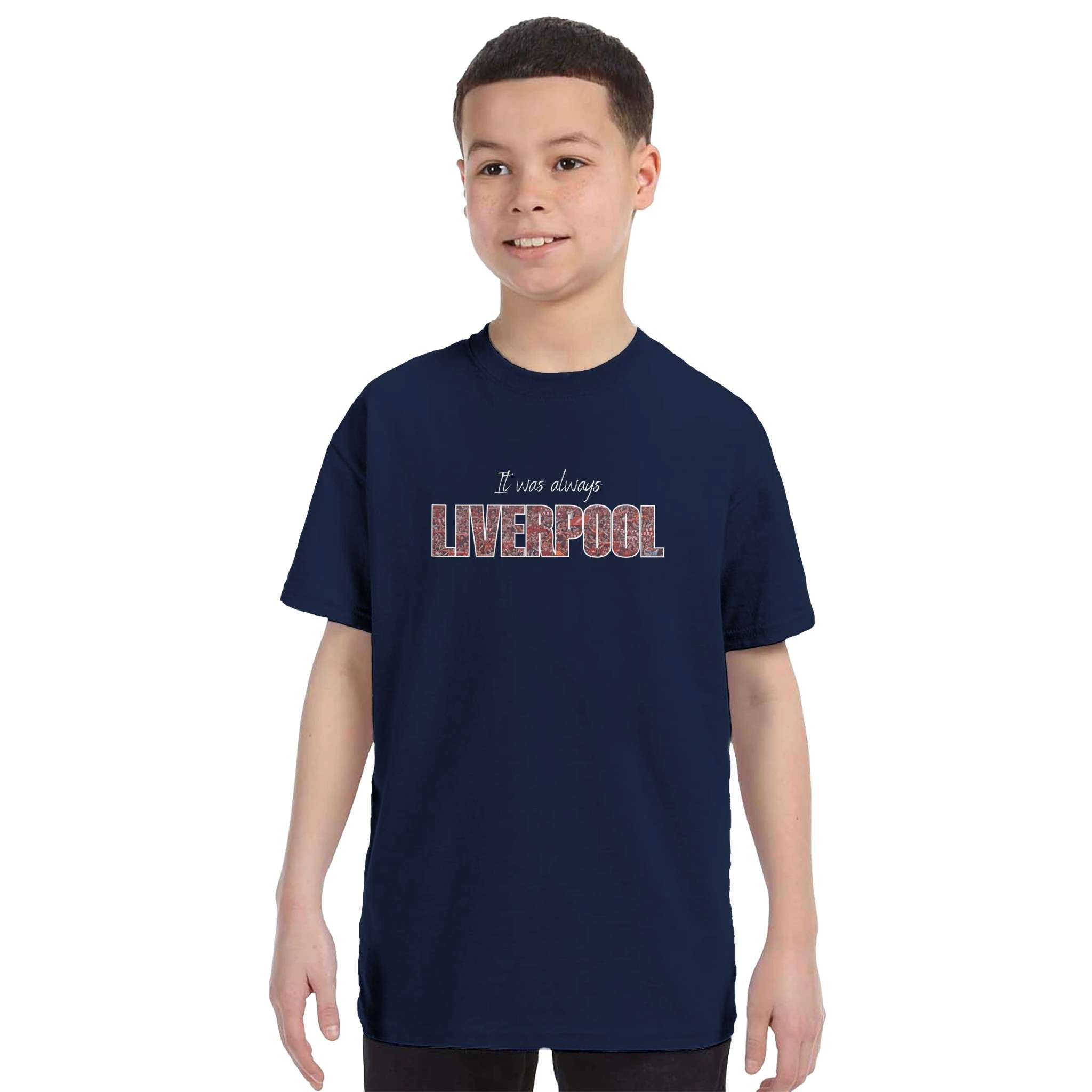 anfield-apparel-van-dijk-always-liverpool-kinder-t-shirt-rot image 2