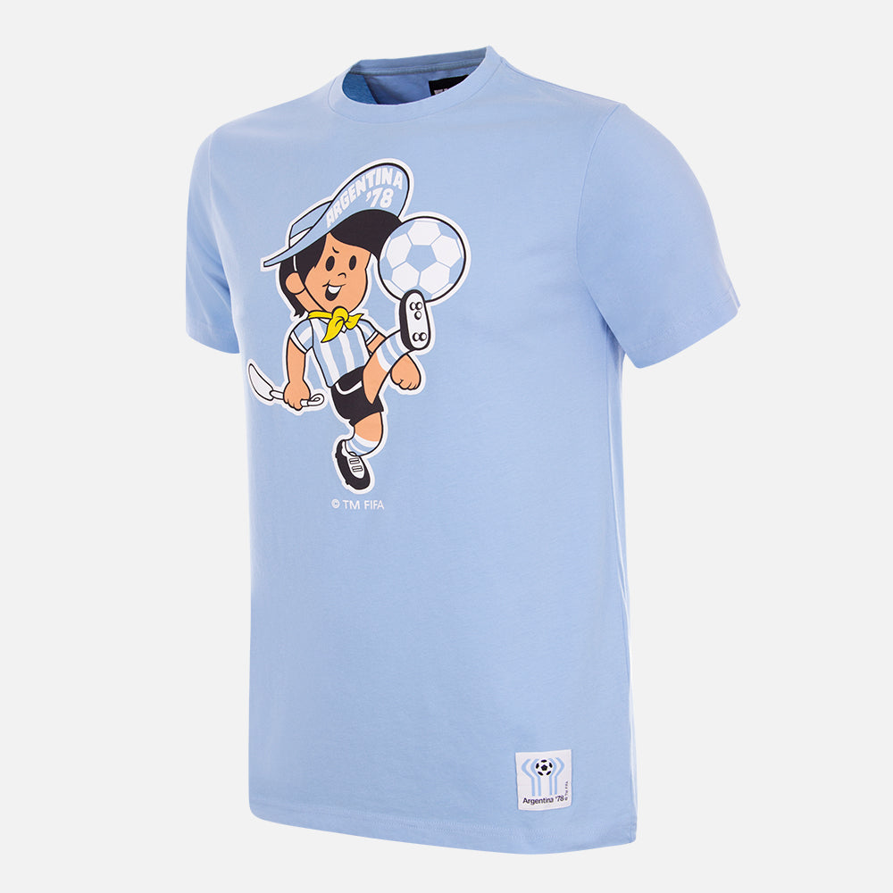 copa-classic-argentinien-1978-gauchito-t-shirt-blau image 1