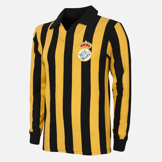 copa-classic-real-betis-1915-retro-fu-balltrikot-schwarz-gelb image 1