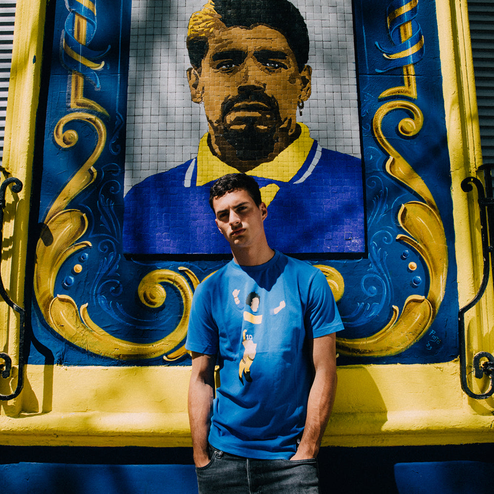 copa-classic-maradona-x-boca-grafik-t-shirt-blau-herren image 2