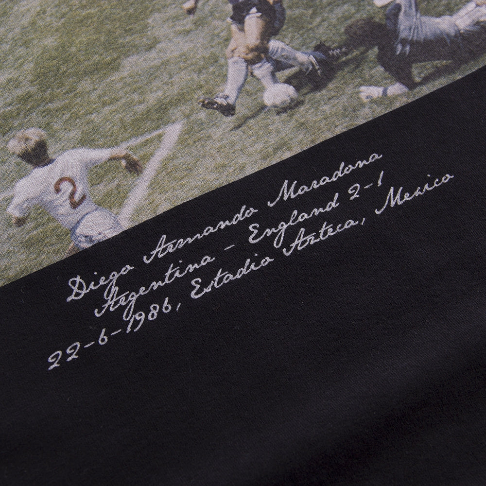 copa-classic-maradona-x-copa-1986-solo-goal-t-shirt-schwarz image 5