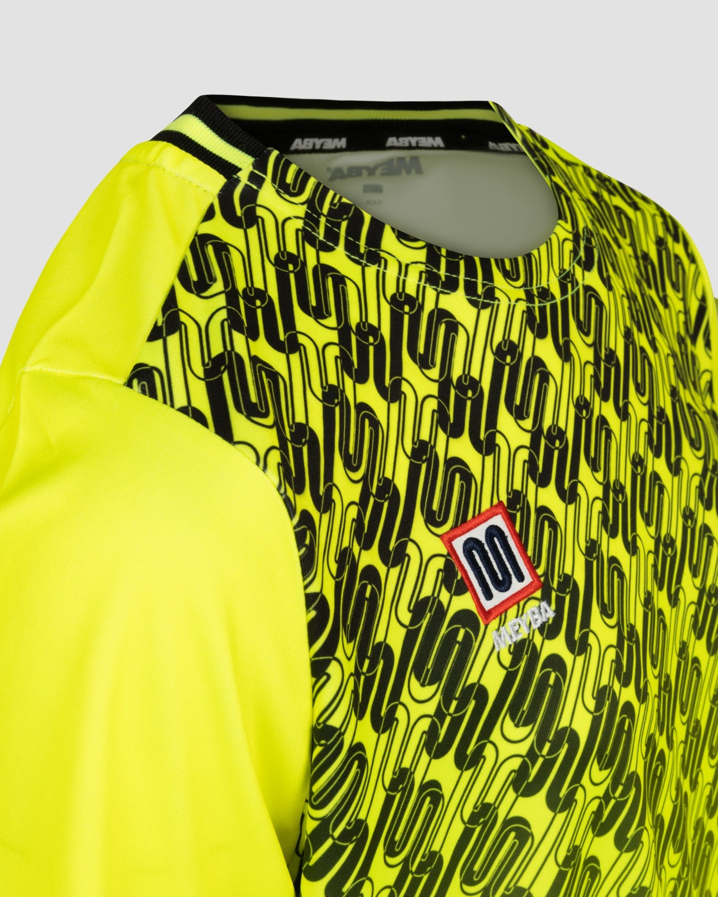 meyba-youth-alpha-grid-jersey-kindertrikot-gelb-schwarz image 6