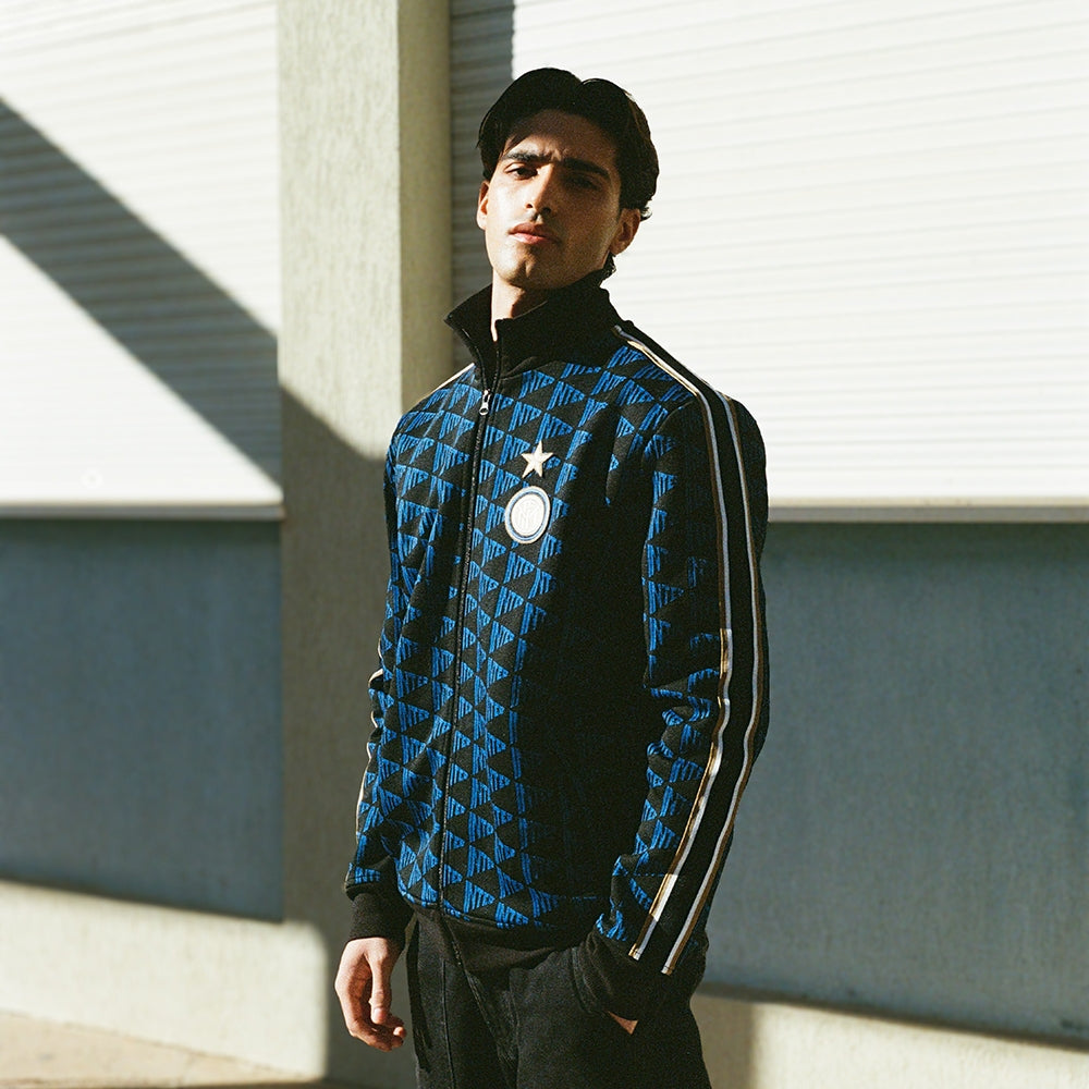 copa-classic-fc-internazionale-all-over-jacke-schwarz-blau-recycelt image 2