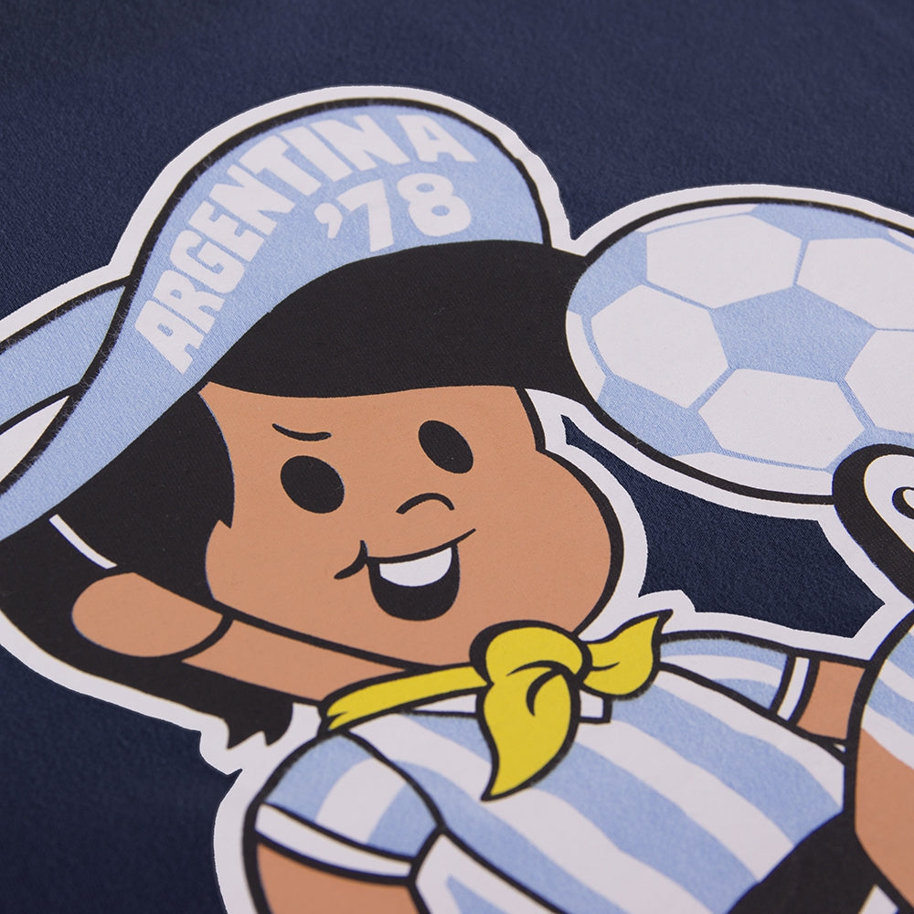 copa-kids-argentinien-1978-gauchito-t-shirt-blau-retro image 3