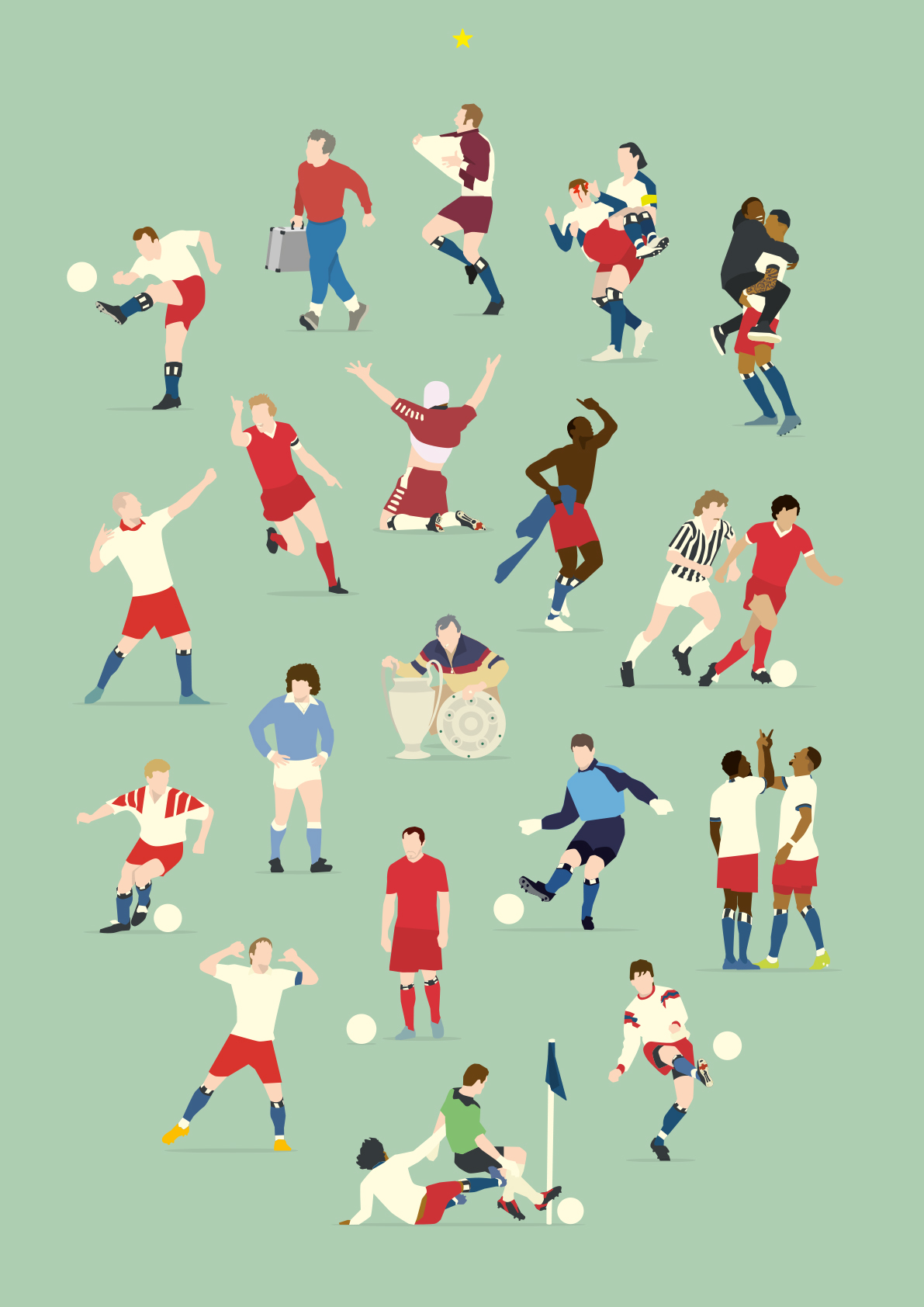 hands-of-god-hamburg-legends-hsv-print-50x70 image 1