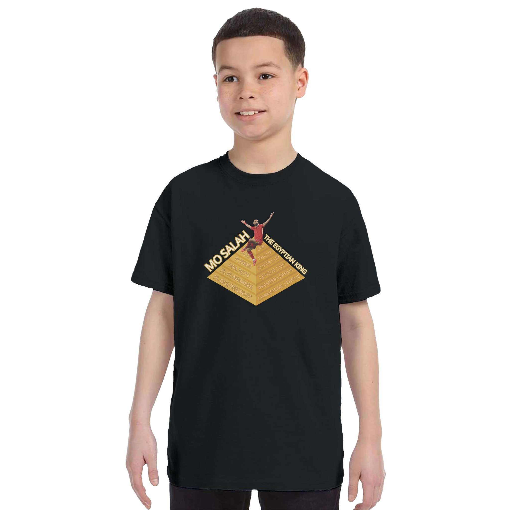 anfield-apparel-the-egyptian-king-mo-salah-kinder-t-shirt-baumwolle image 3