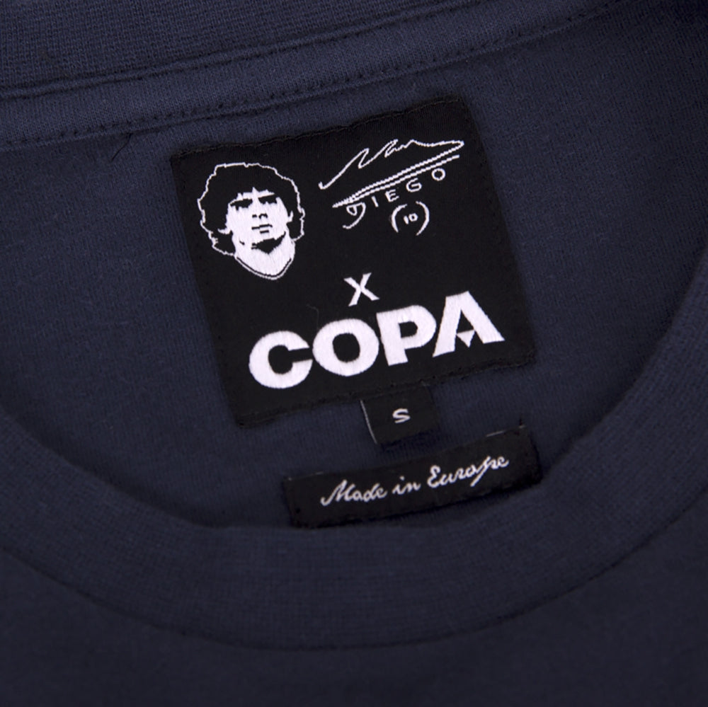 copa-classic-maradona-boca-t-shirt-marineblau-herren image 4