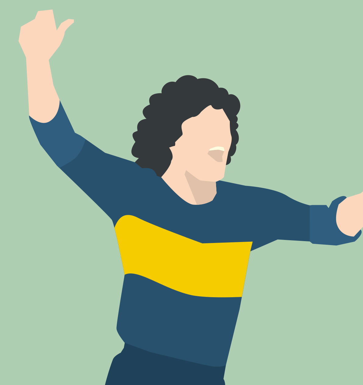 hands-of-god-golden-touch-print-50x70-cm-maradona image 7