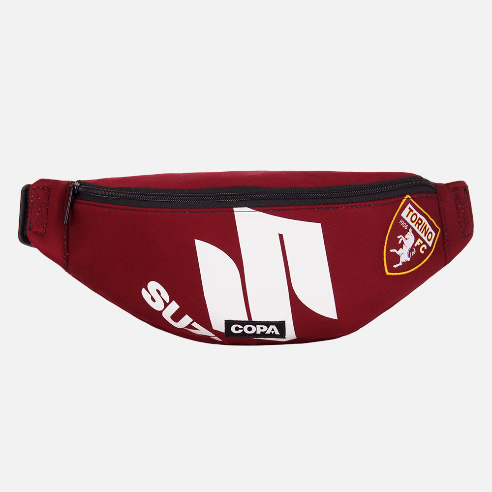 copa-recycled-fanny-pack-bauchtasche-burgund-trikot-upcycling image 1