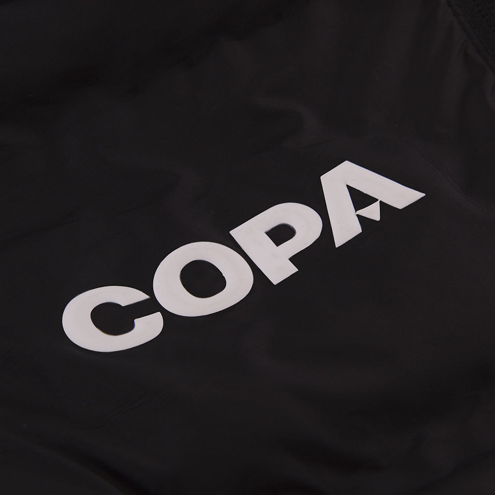 copa-classic-football-lange-pufferjacke-kapuze-schwarz-regular-fit image 2