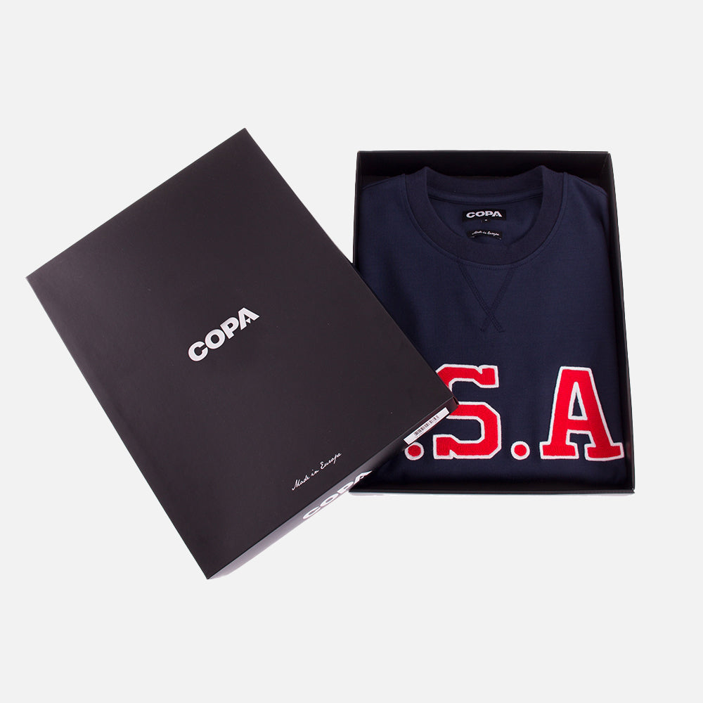 copa-classic-usa-1934-pullover-blau-retro-regular-fit image 6